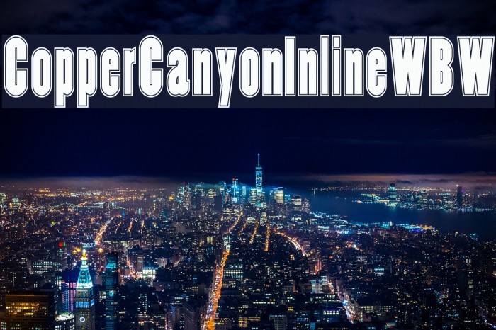 CopperCanyonInlineWBW Example 2