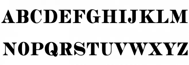 Copperhead Condensed फ़ॉन्ट लोअरकेस