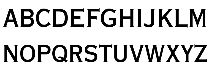 Copperplate Condensed SSi Bold Condensed Font Litere mici