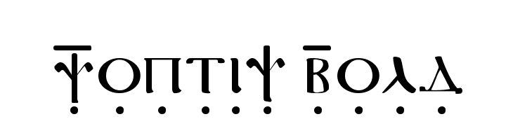 Coptic Bold  Fuentes Gratis Descargar