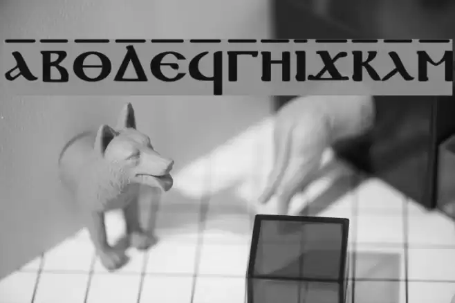 Coptic Normal Font examples