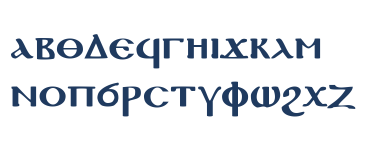 Coptic Normal Lowercase