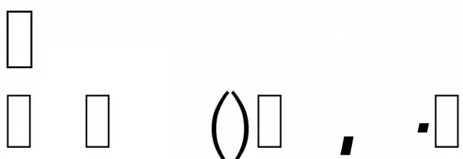 Coptica Font OTHER CHARS