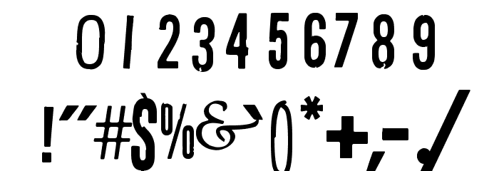 Copy 003 Font OTHER CHARS