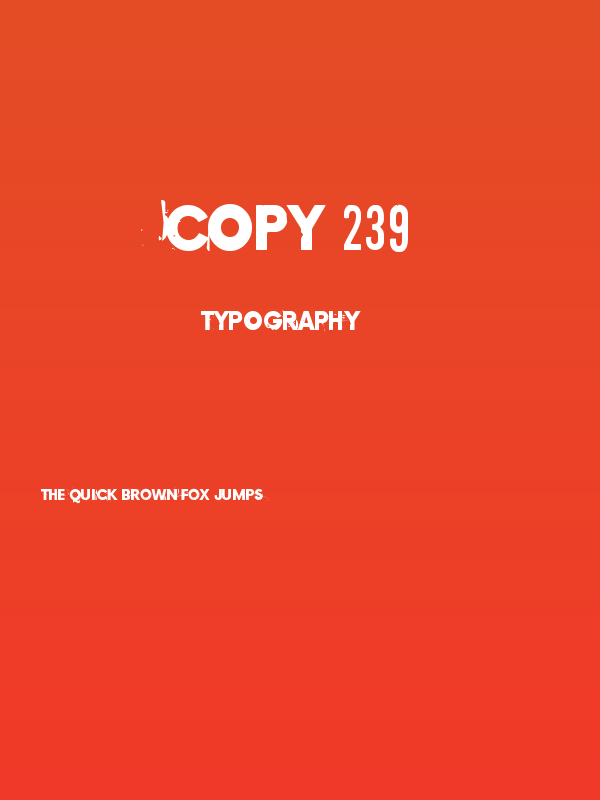 Copy 239 Poster