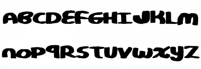 CopyStand フォント 大文字