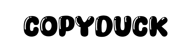 Copyduck  नि: शुल्क फ़ॉन्ट्स डाउनलोड
