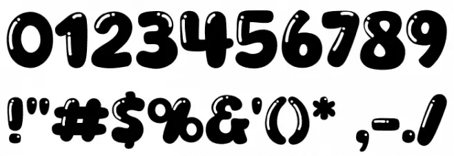 Copyduck Font OTHER CHARS