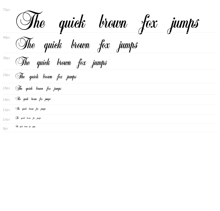 Copyist Thin Waterfall