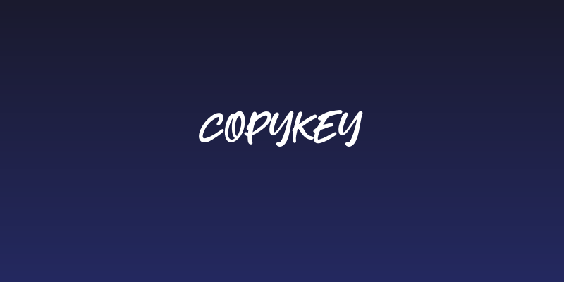 Copykey Social Header