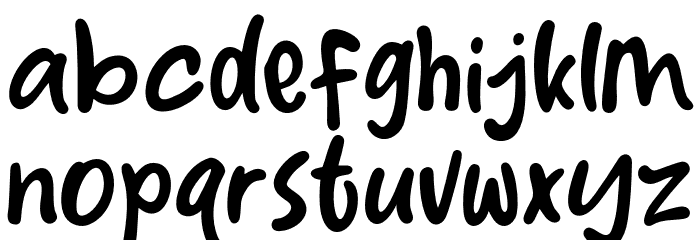 Copykey フォント 小文字