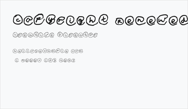 Copyright Renewed Business Card