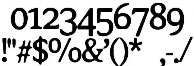 Copyshop Font OTHER CHARS