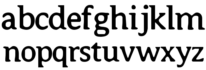Copyshop Font LOWERCASE