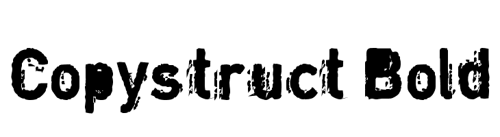 Copystruct Bold Font