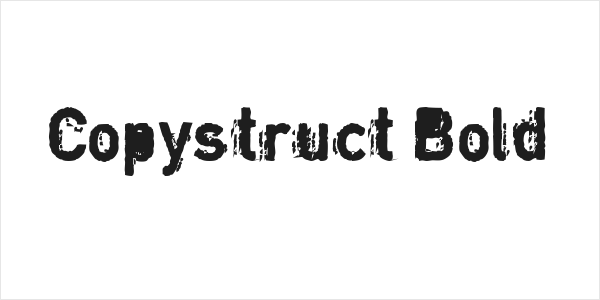 Copystruct Bold Logo