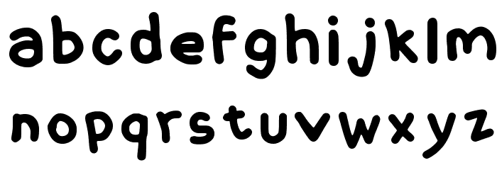Coquerli Regular Font LOWERCASE