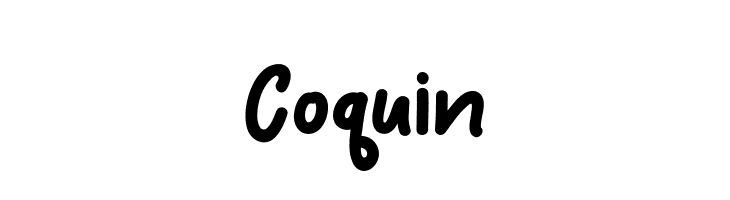 Coquin  नि: शुल्क फ़ॉन्ट्स डाउनलोड