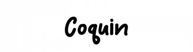 Coquin  Fuentes Gratis Descargar