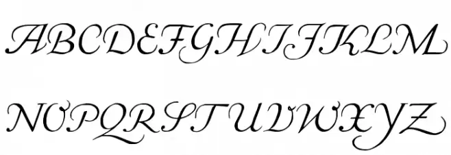 Corabael Schriftart Groß