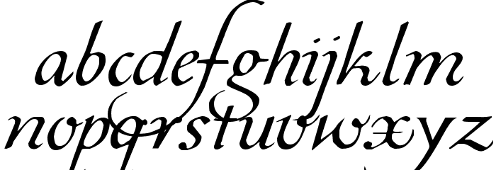 Corabael Font LOWERCASE