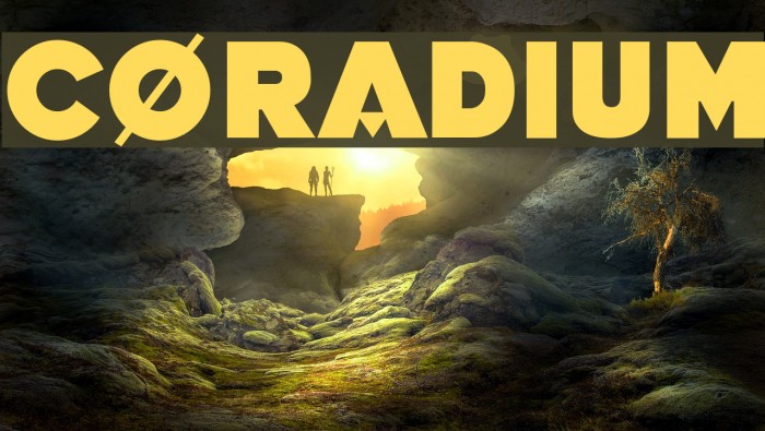 Coradium Font examples