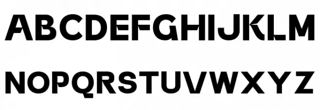 Corail Display DEMO Regular 字体 大写