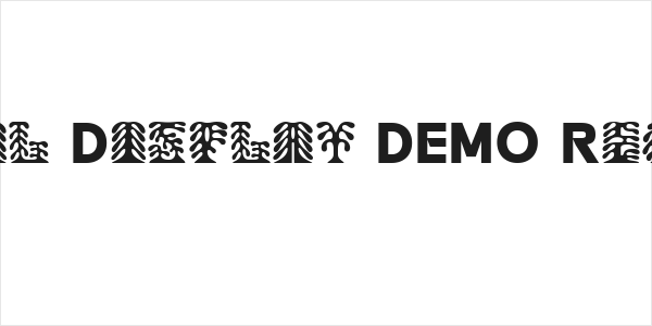 Corail Display DEMO Regular Logo