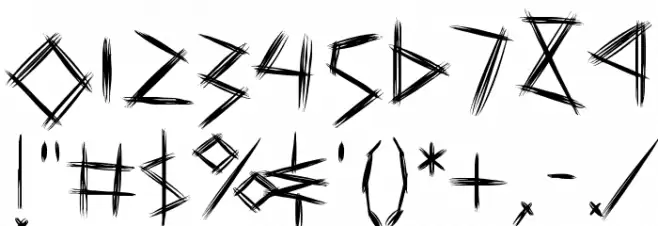 Coraje Leve Schriftart Anderer Schreiben