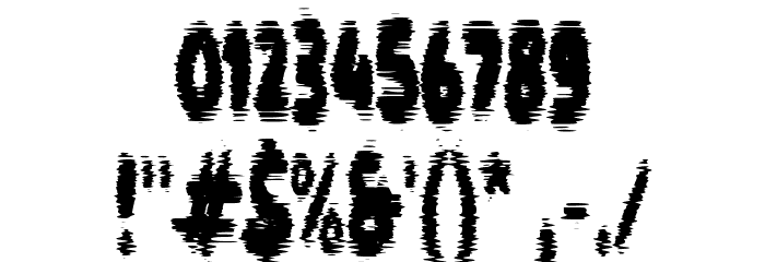 Corak Font OTHER CHARS