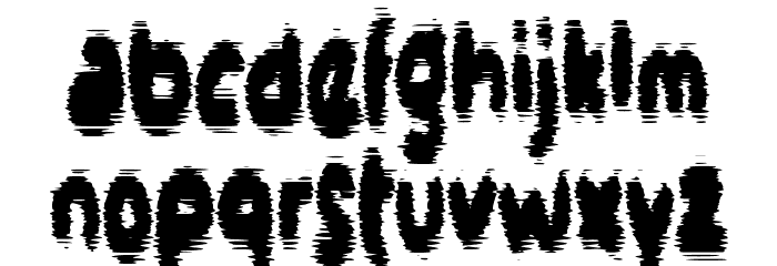 Corak Font LOWERCASE