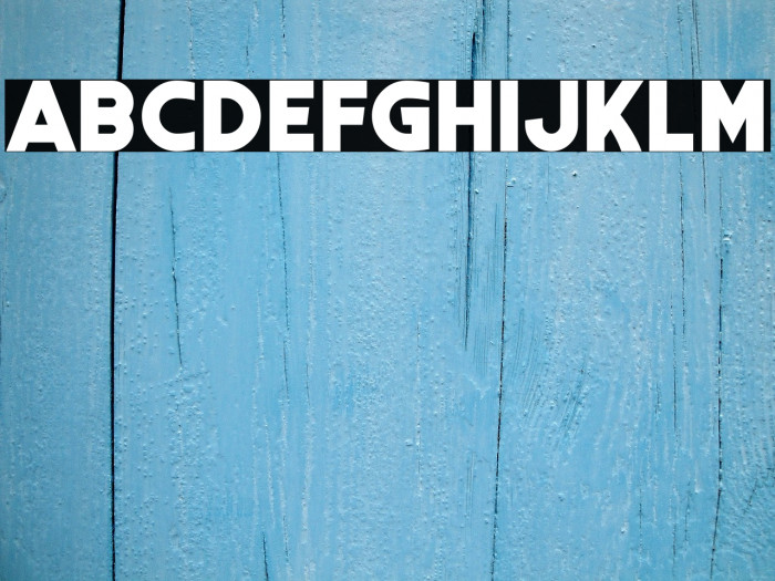 Coral Colour Font examples