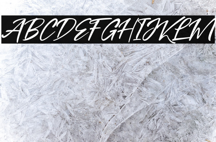 Coral Pen Font examples