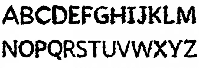 Coral Reef Regular Font UPPERCASE