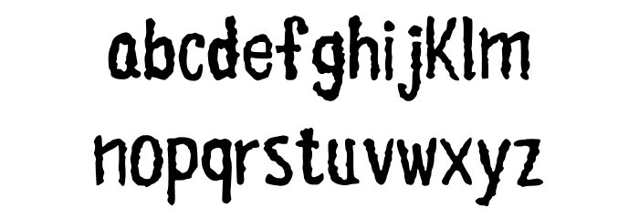Coral Reef Regular Font LOWERCASE