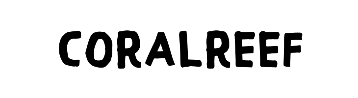 Coral Reef Font