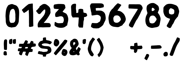 Coral Reef Font OTHER CHARS