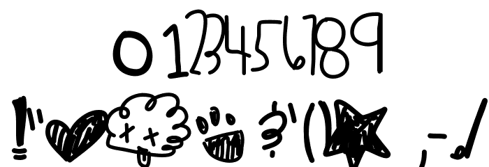 CoralCastles Font OTHER CHARS
