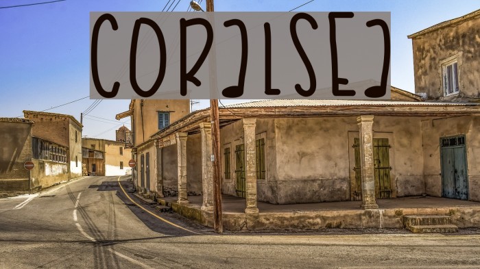 CoralSea Font examples