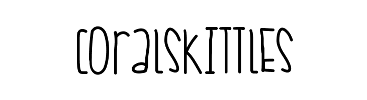CoralSkittles Font