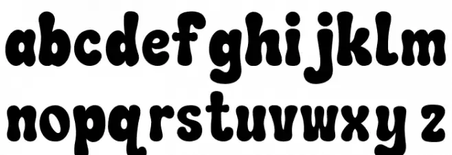CoralinaDemo Regular Schriftart Kleinbuchstaben