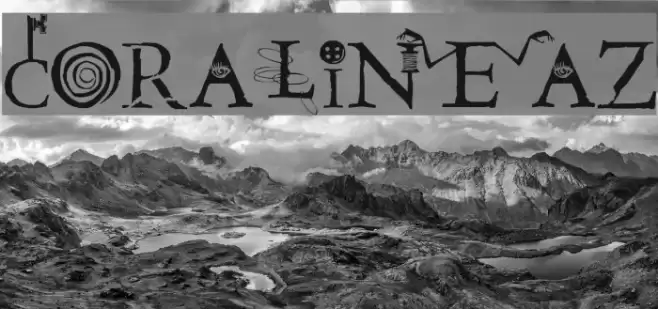 CoralineAZ Font examples