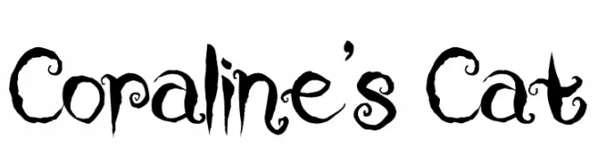 Coraline's Cat  Frei Schriftart Herunterladen
