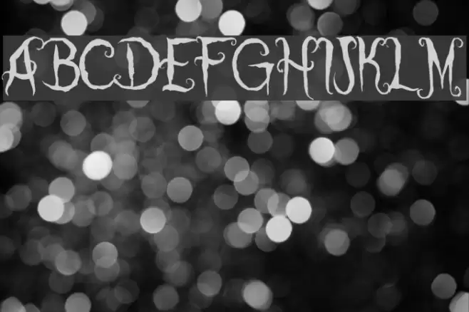 Coraline's Cat Font examples