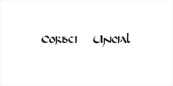 Corbei Uncial Logo