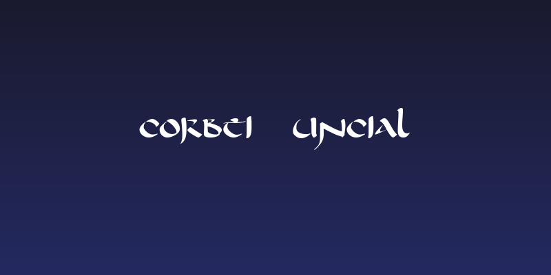 Corbei Uncial Social Header