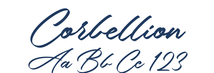 Corbellion Font Preview