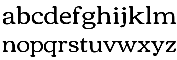 Corben Regular Font LOWERCASE