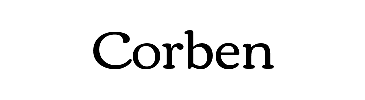 Corben Font