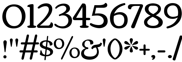 Corben Font OTHER CHARS
